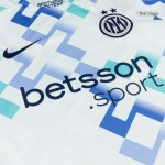 Kid's Inter Milan Away Soccer Jersey Kit(Jersey+Shorts) 2025_26 White