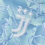 Kid's Juventus Away Soccer Jersey Kit 25_26 Blue