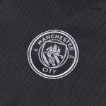 Kid's Manchester City Away Soccer Jersey Kit(Jersey+Shorts) 2025_26 Black