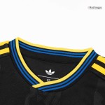 Kid's Manchester United Third Away Soccer Jersey Kit 25_26 Black