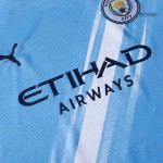 Manchester City Home Soccer Jersey Kit 2025_26 Kids(Jersey+Shorts)