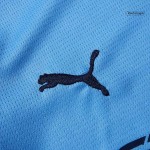 Manchester City Home Soccer Jersey Kit 2025_26 Kids(Jersey+Shorts)