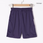 Manchester United Away Soccer Jersey Kit 2025_26 Kids(Jersey+Shorts)