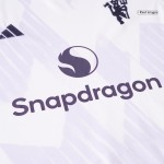 Manchester United Away Soccer Jersey Kit 2025_26 Kids(Jersey+Shorts)