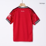 Manchester United Home Soccer Jersey Kit 2025_26 Kids(Jersey+Shorts)