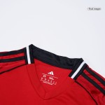 Manchester United Home Soccer Jersey Kit 2025_26 Kids(Jersey+Shorts)