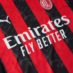 RAFA LEÃO #10 AC Milan Home Soccer Jersey 2025_26 Red&Black
