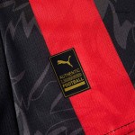 RAFA LEÃO #10 AC Milan Home Soccer Jersey 2025_26 Red&Black