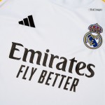 Real Madrid Long Sleeve Home Soccer Jersey 2025_26