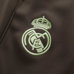 Real Madrid Sweatshirt Kit 2025_26 - Green (Top+Pants)