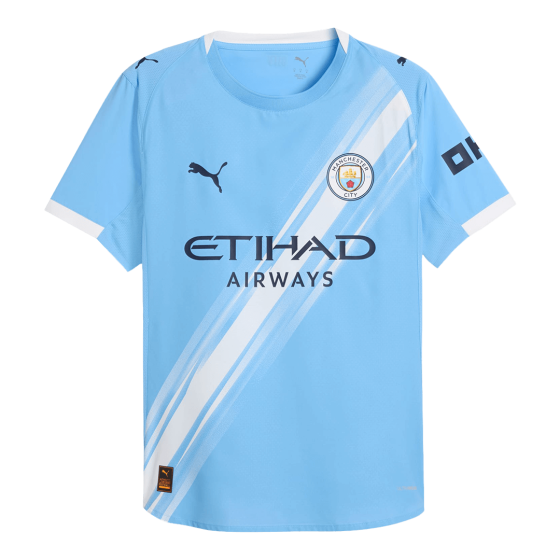 REIJNDERS #4 Manchester City Home Soccer Jersey 2025_26 Blue