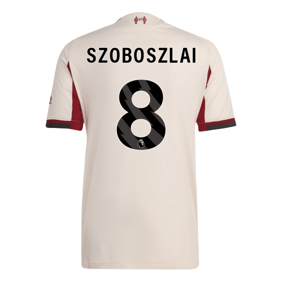 SZOBOSZLAI #8 Liverpool Away Soccer Jersey 25_26 White