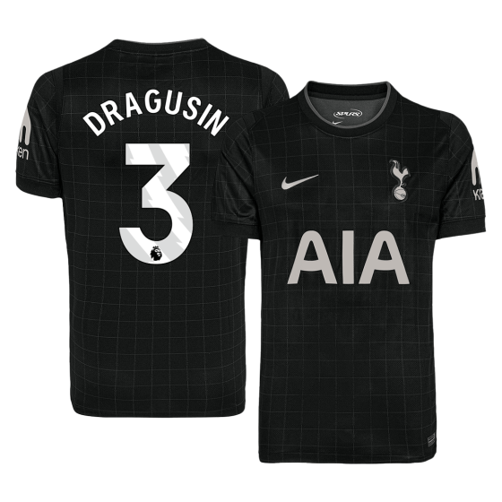 Tottenham Hotspur DRAGUSIN #3 Away Soccer Jersey 2025_26