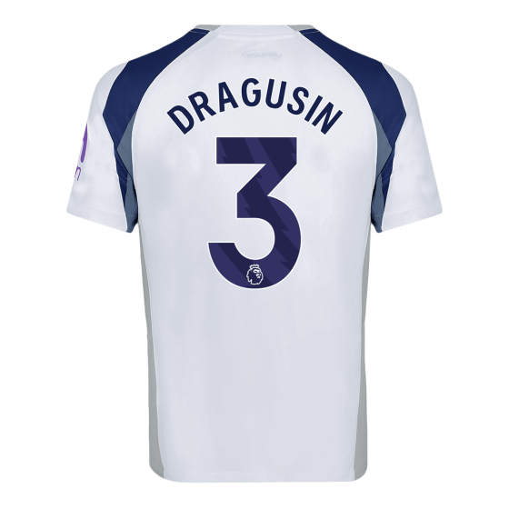 Tottenham Hotspur DRAGUSIN #3 Home Soccer Jersey 2025_26