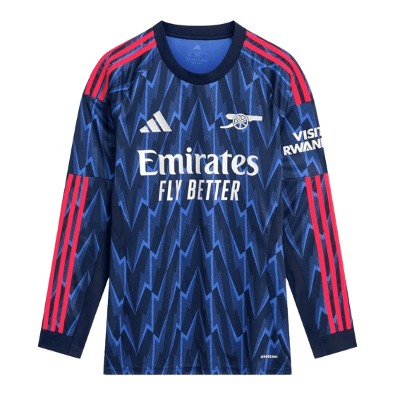 Arsenal Away Soccer Jersey Retro 2025_26 - Long Sleeve