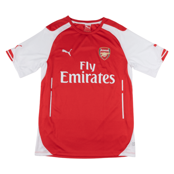 Arsenal Home Soccer Jersey Retro 2014_15