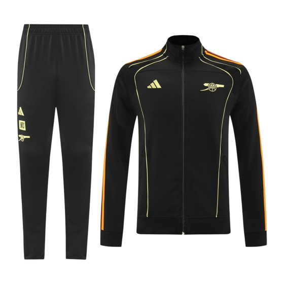 Arsenal Training Kit 2025_26 - Black (Jacket+Pants)