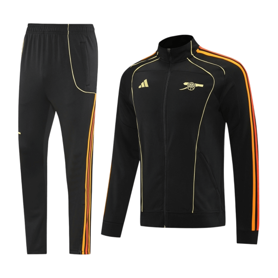 Arsenal Training Kit 2025_26 - Black (Jacket+Pants)