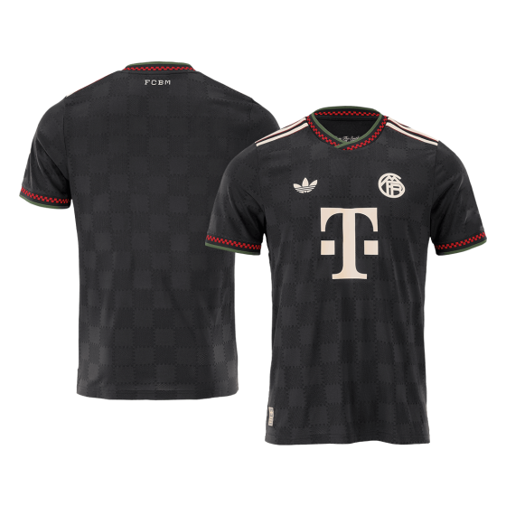 Bayern Munich Third Away Soccer Jersey 25_26 Black