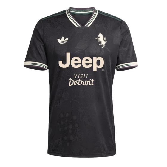 Juventus Third Away Soccer Jersey 25_26 Black
