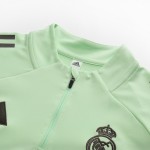 Kid's Real Madrid Zipper Sweatshirt Kit(Top+Pants) 25_26 Green