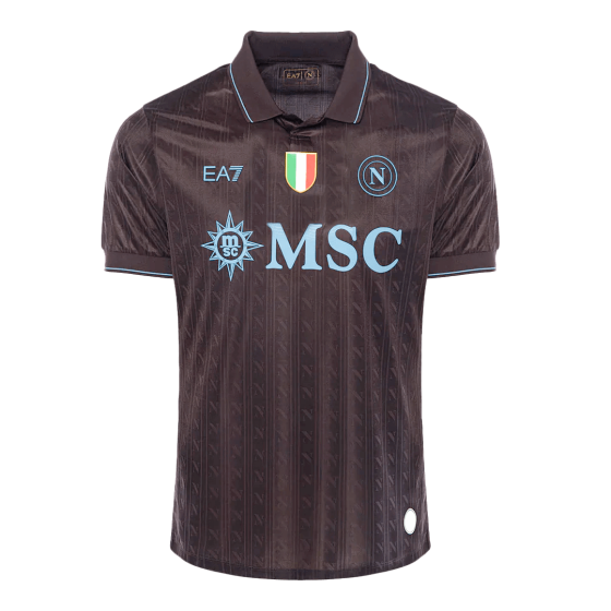 Napoli Third Away Soccer Jersey 25_26 Black