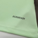 Kid's Real Madrid Zipper Sweatshirt Kit(Top+Pants) 25_26 Green