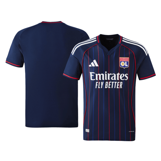 Olympique Lyonnais Away Soccer Jersey 25_26 Navy