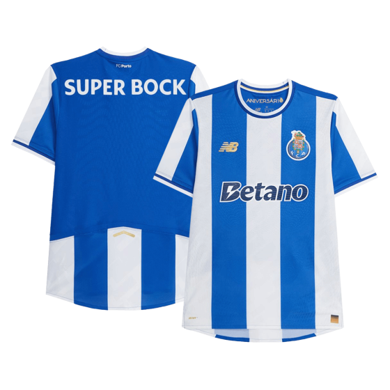 Porto Home Soccer Jersey 25_26 White&Blue