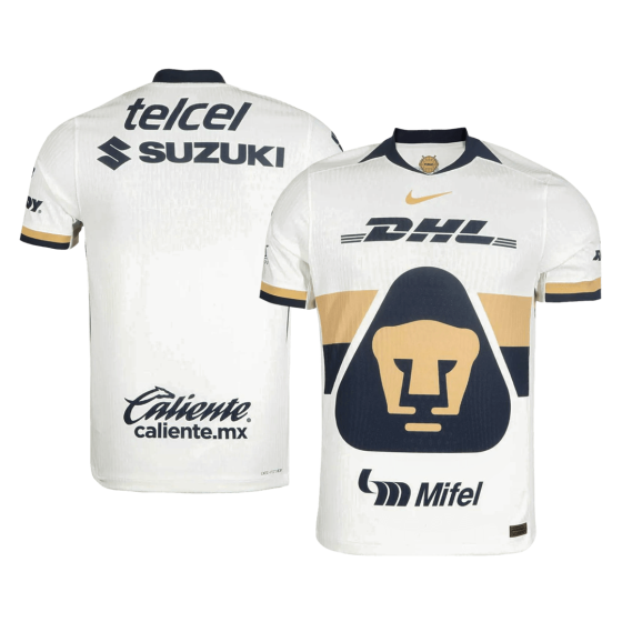 Pumas UNAM Home Jersey 25_26 White