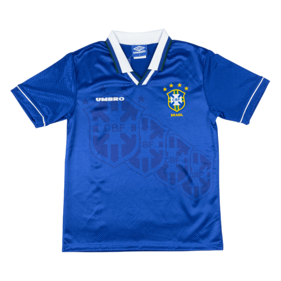 Brazil Away Soccer Jersey Retro 94_96