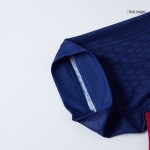 KOUNDE #23 Barcelona Home Soccer Jersey 2025_26 Red&Blue