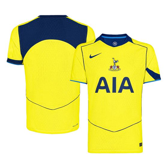 Tottenham Hotspur Third Away Soccer Jersey 25_26 Yellow
