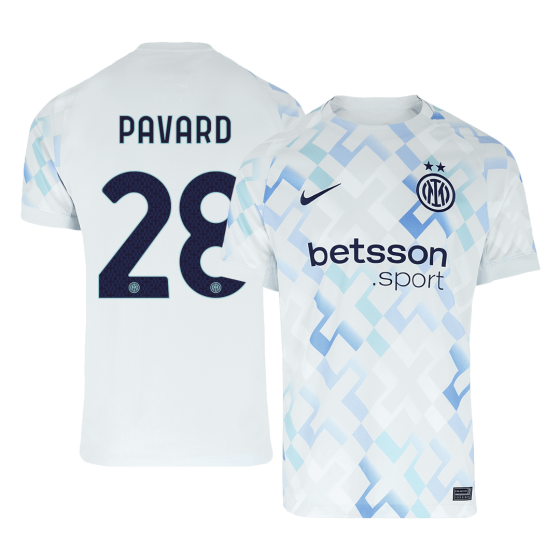Inter Milan PAVARD #28 Away Soccer Jersey 2025_26
