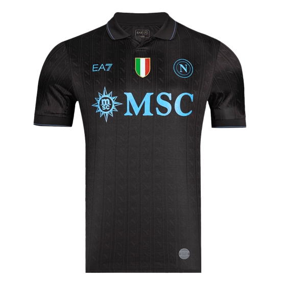 那不勒斯2025_26赛季客场三号足球球衣