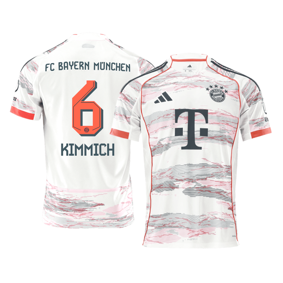 Bayern Munich KIMMICH #6 Away Soccer Jersey 2025_26
