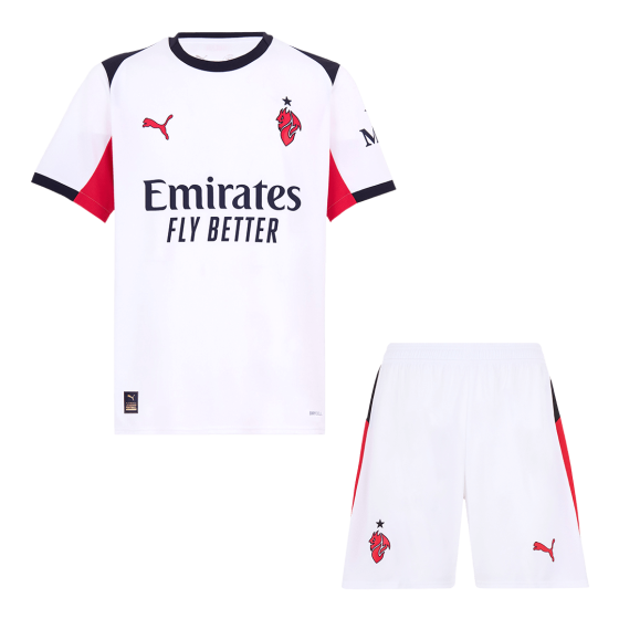 AC Milan Away Soccer Jersey Kit 2025_26 (Jersey+Shorts)