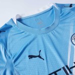 REIJNDERS #4 Manchester City Home Soccer Jersey 2025_26 Blue