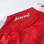 SALIBA #2 Arsenal Home Soccer Jersey 2025_26 Red
