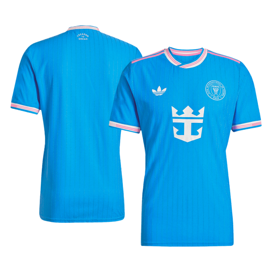 迈阿密国际足球联赛第三客场球衣2025蓝色