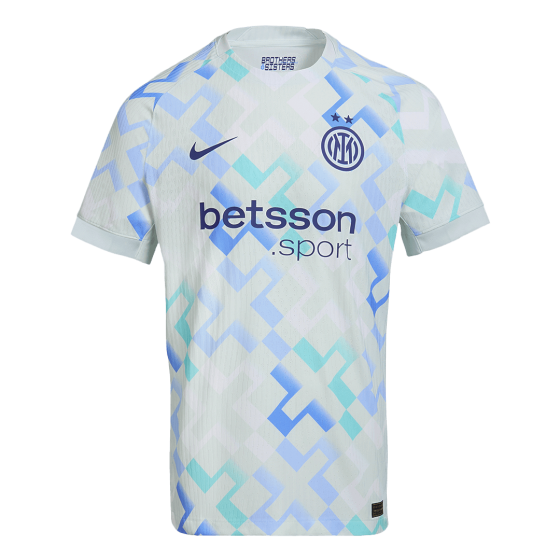 国际米兰客场2025_26赛季蓝色足球球衣