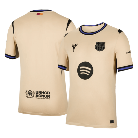 巴塞罗那客场足球球衣2025_26