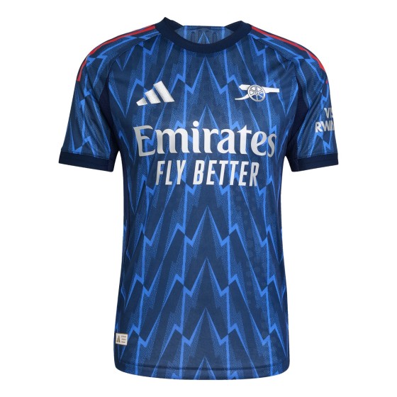 Arsenal Player Edition Away Jersey for the 2025-26 Season