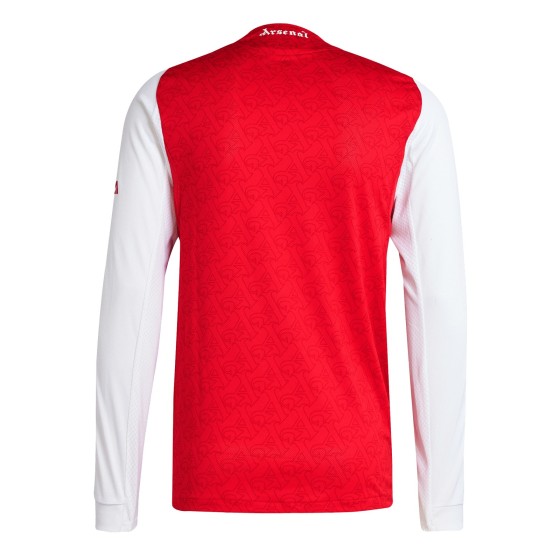 Arsenal Player Edition Long-Sleeve Home Jersey for the 2025-26 Season