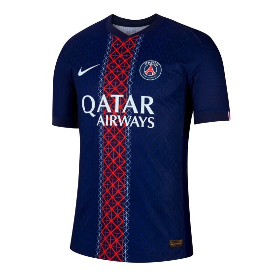 Paris Saint-Germain Home Player Edition Jersey for the 2025-26 Season