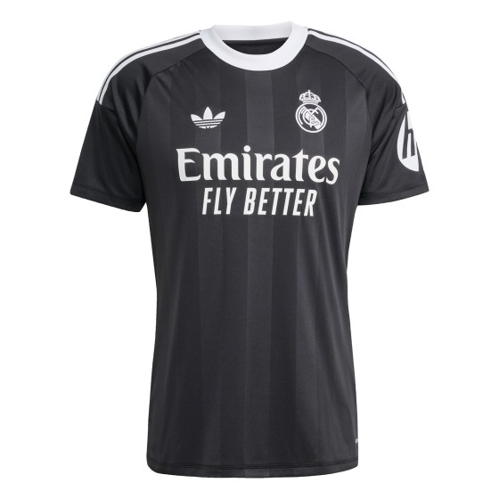 Real Madrid 2025-26 Season Fan Edition Goalkeeper Second Away Jersey