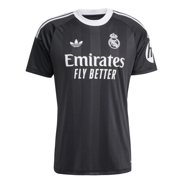 Real Madrid 2025-26 Season Fan Edition Goalkeeper Second Away Jersey