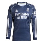 Real Madrid 2025-26 Season Fan Edition Long-Sleeve Away Jersey