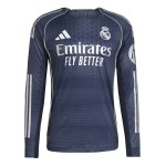 Real Madrid Player Edition Long-Sleeve Away Jersey for the 2025-26 Season