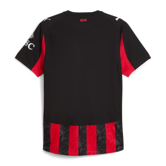 AC Milan Player Edition Home Jersey for the 2025-26 Season